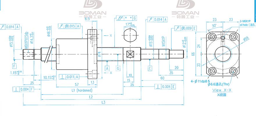 TBI XSVR02010B1DGC5-599-P1 tbi滚珠丝杆研磨精度多少