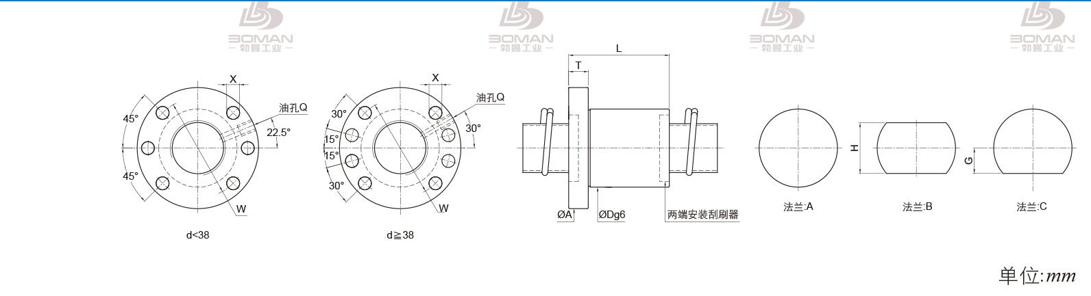 PMI FSDN1505V-4.0P pmi滚珠丝杆生产厂家